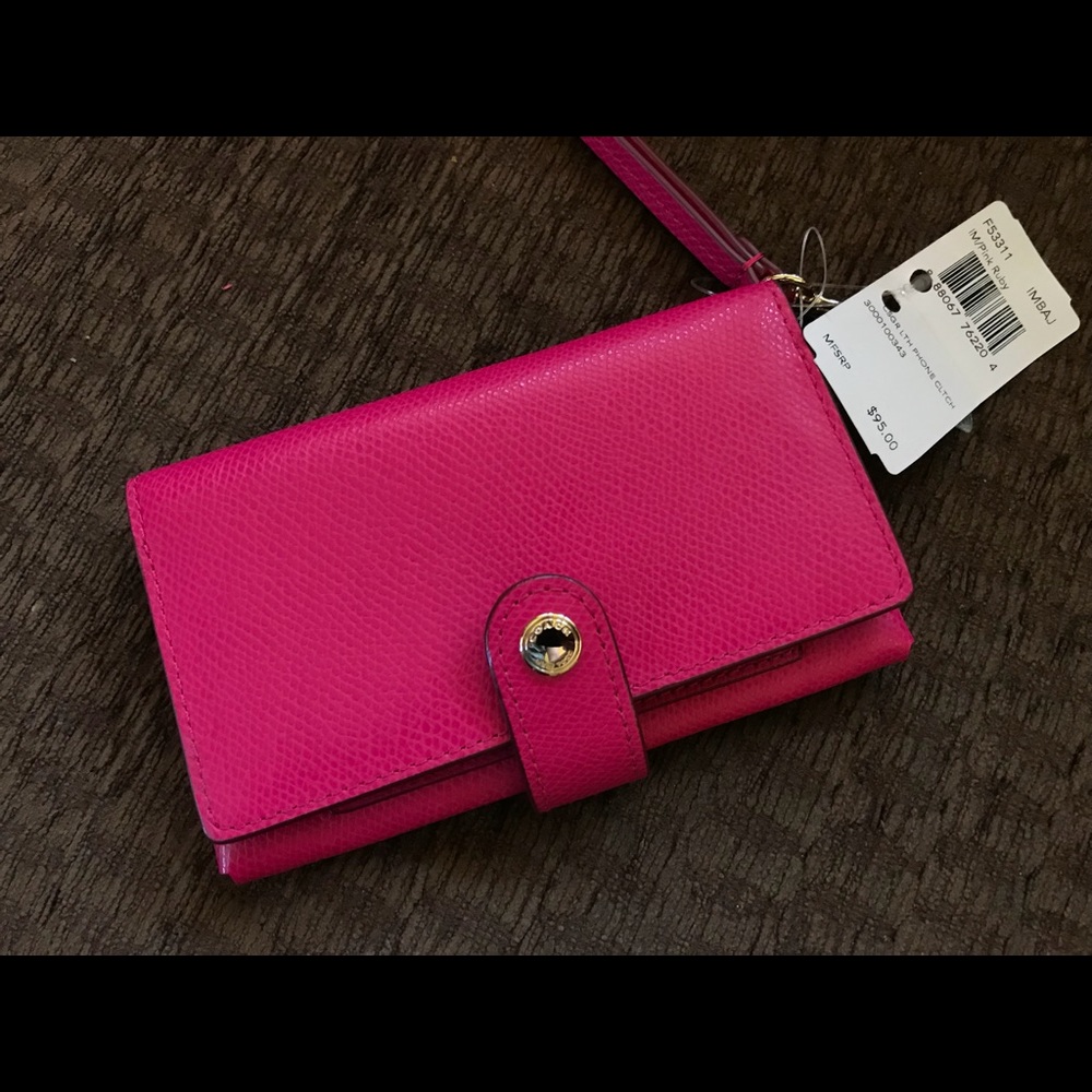 Coach Pink Wallet